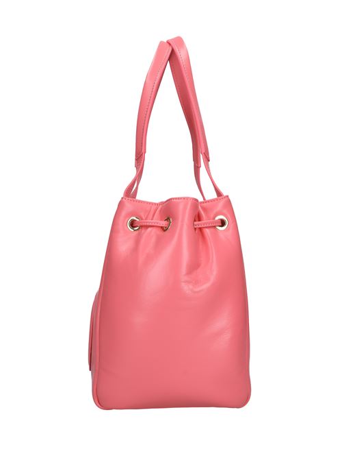 Borsa Giant Logo in pelle LA CARRIE | 142P-MB-130-LEAROSA